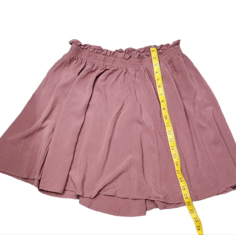 Torrid Flowy Peach Mini Summer Skirt Plus Size 0 - Picture 4 of 6